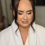 Bride glam makeup